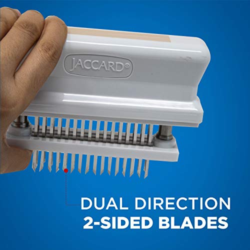 Jaccard 200348T, 48 Blade Durable Meat Tenderizer with Stainless Steel Razor Sharp Needle, Cooking Gadget for Tenderizing Chicken, Beef, Pork, Veal, BBQ, Tan - Image 5