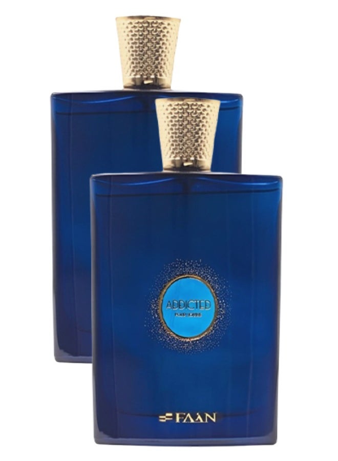 فاان 2 قطع عطر أديكتد للرجال ١٠٠ مل - Image 1