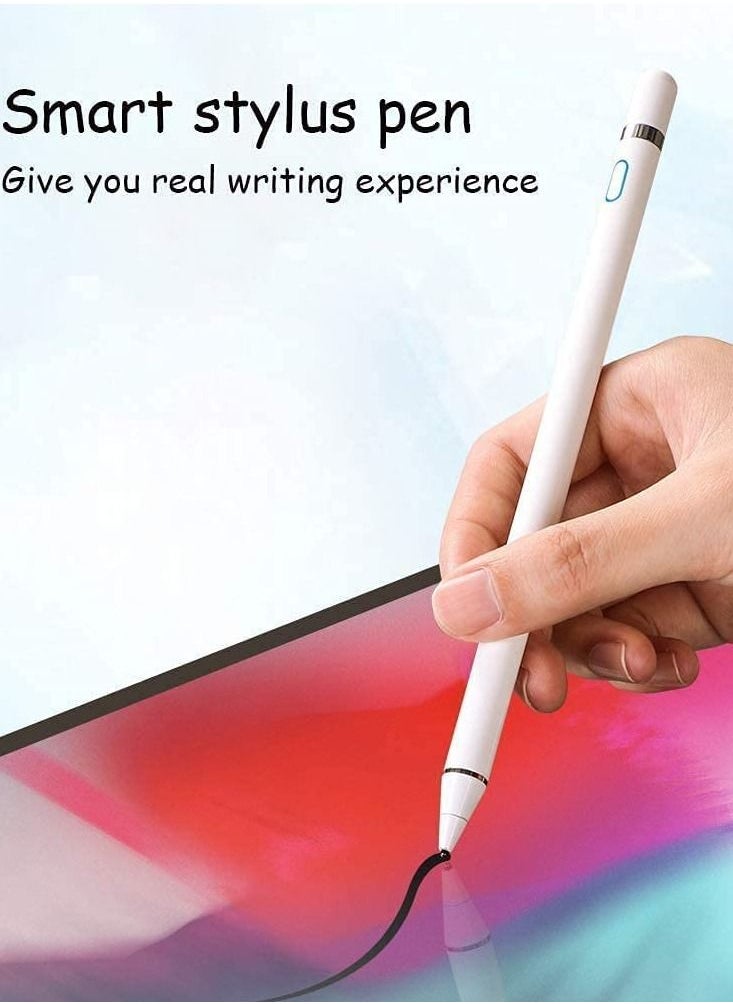 Generic - Stylus Pen Touch Screen Pencil: Active Stylus Pens Compatible for Apple iPhone iPad HP DELL Tablet Phone Laptop Chromebook Kindle Fire - Fine Point Digital Capacitive Drawing Pencil - Image 1