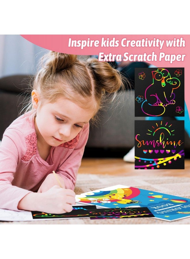 iBayam Art Kit 251 Pack Art Supplies Drawing Kits Arts And Crafts Gifts Box For Kids Teen Girls Boys Art Set Case With Trifold Easel Scratch Paper Sketch Pad Coloring Book Crayons Pencils - Image 3