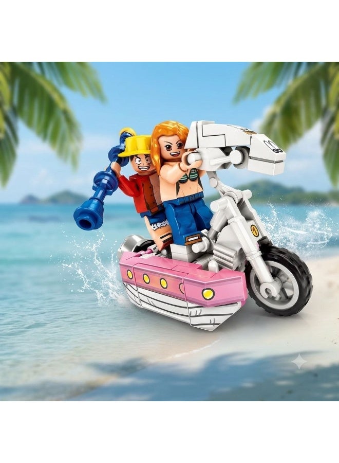 One Piece character, Christmas gift housewarming gift building blocks educational toy classic anime Luffy construction toy One Piece Chopper Sanji Zoro - Image 1