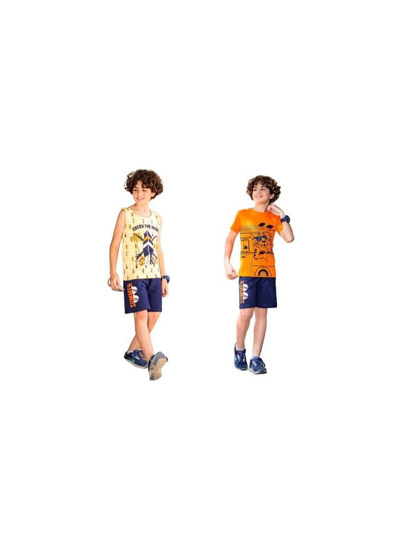 A summer house set for boys, consisting of 3 pieces