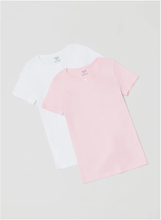 Ovs OVS Girls 2-Pack T-Shirts - Pink