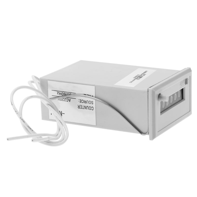 CSK6‑NKW 6 Digit Electromagnetic Pulse Counter (#01 AC 220V) - Image 3