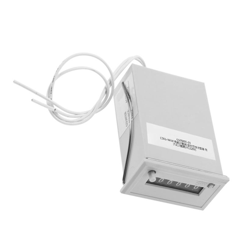 CSK6‑NKW 6 Digit Electromagnetic Pulse Counter (#01 AC 220V) - Image 4