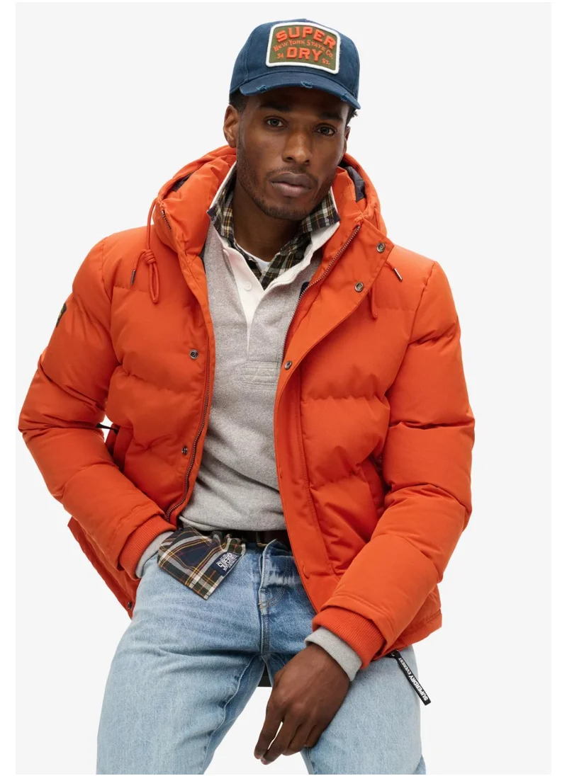 سوبر دراي EVEREST SHORT HOODED PUFFER