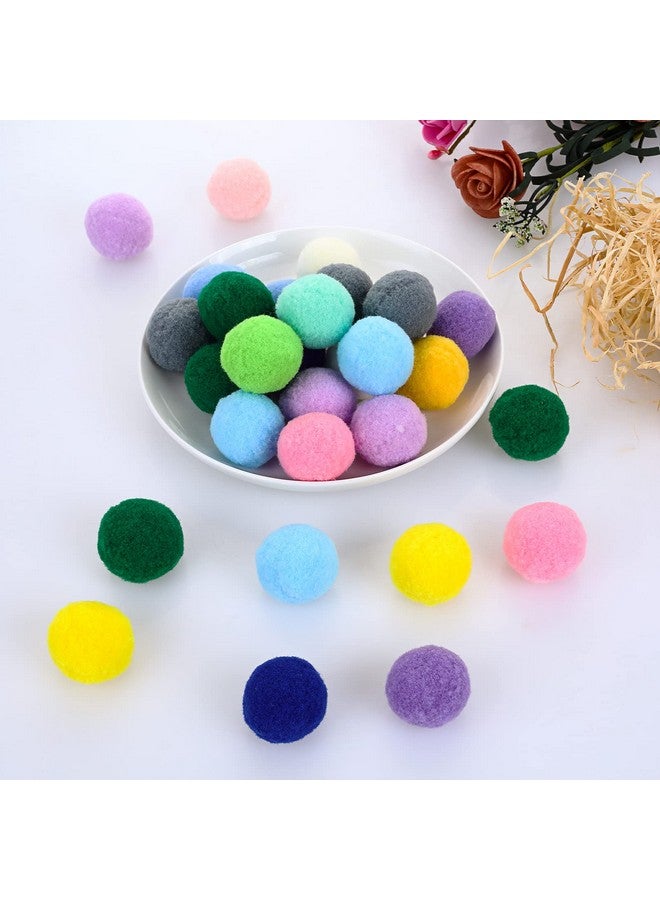 مولين كرات لعب القطط الكبيرة من مولين، كرات قطط ناعمة مقاس 1 بوصة، كرات بوم بوم للقطط الصغيرة (50 قطعة) - Image 5