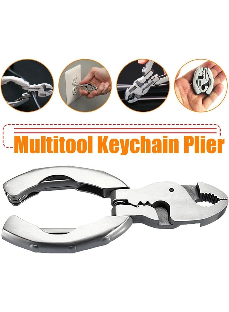 Mini multifunctional tool 9-in-1 multi-tool pliers, screwdriver, pocket tool - Image 2