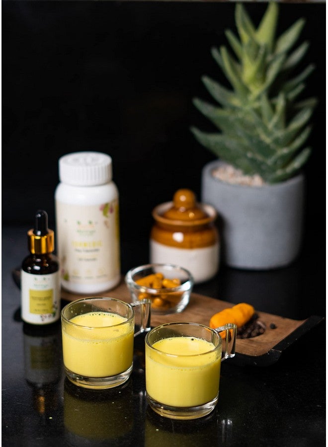 DAIVIK MORINGA GIFT OF NATURE Daivik Moringa Turmeric Veg Capsules - Anti-Inflammatory, Antioxidant Turmeric Curcumin Extract Supplement Tablets Promotes Joint Health, Skin Health and Support Immunity - 100 Capsules - Image 3