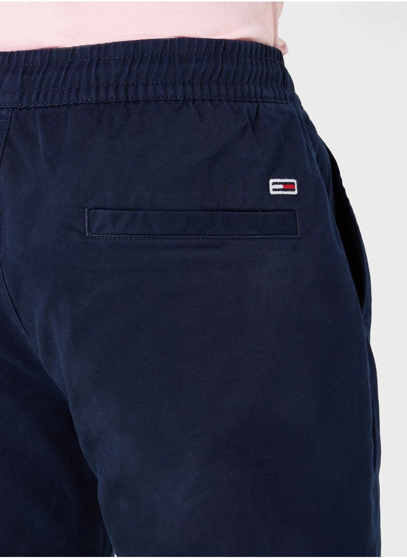 TOMMY JEANS - Essential Cargo Sweatpants - Image 1