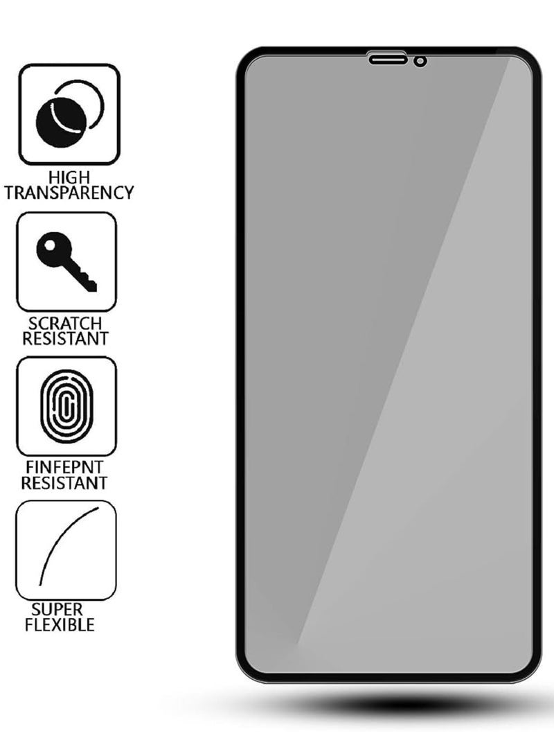 S-TOP Privacy Anti-Spy Glass Pro+ HD Privacy Screen Protector For Apple iPhone 17 pro Black - Image 5