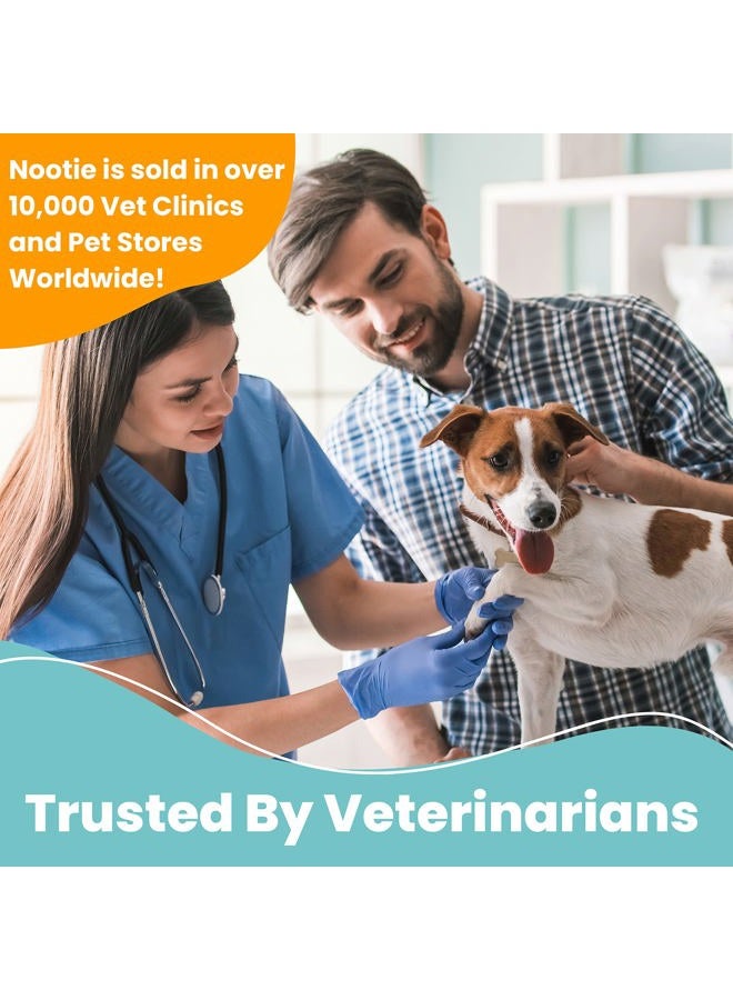 nootie Ear Wipes for Dogs & Cats with Salicylic Acid - Made in U.S.A. Sweet Pea & Vanilla Scent - 70 Wipes Large Size - Image 3