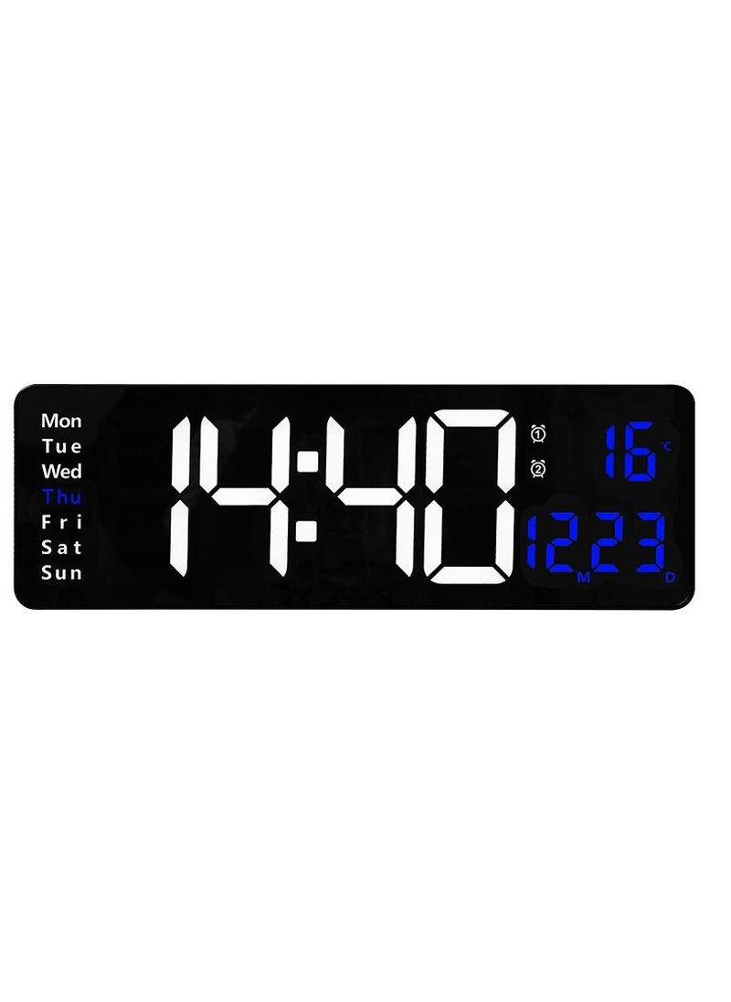 YD - LED Digital Wall Clock with Large Display38.7x3.2x13centimeter - Image 1