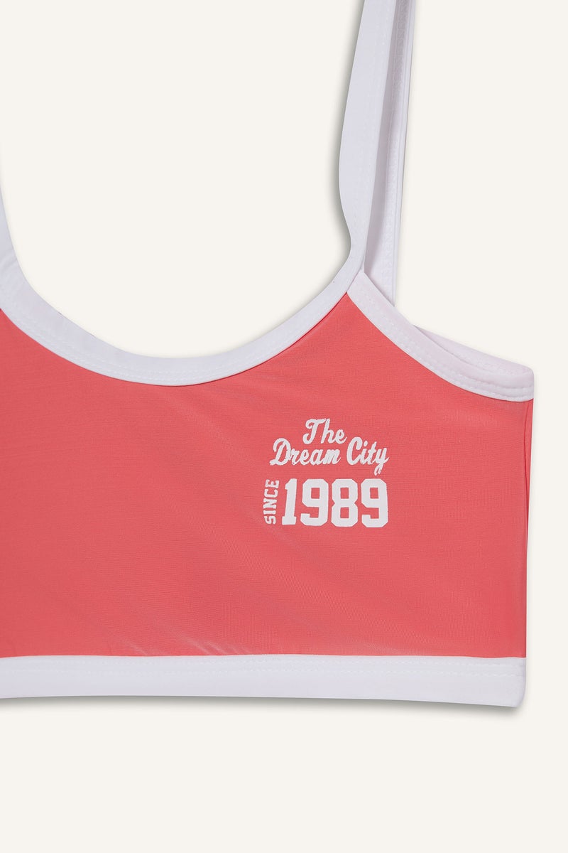 DeFacto Red Girl Girl 2 Piece Bikini Casual - Image 4