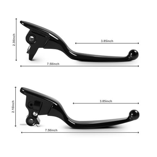 JUNJUMOTO Handle Brake Clutch Lever Hand Control Lever Kit Fit for 20212023 Harley Touring Street Glide Electra Glide20212025 Road Glide Road King and Trike Models - Image 3