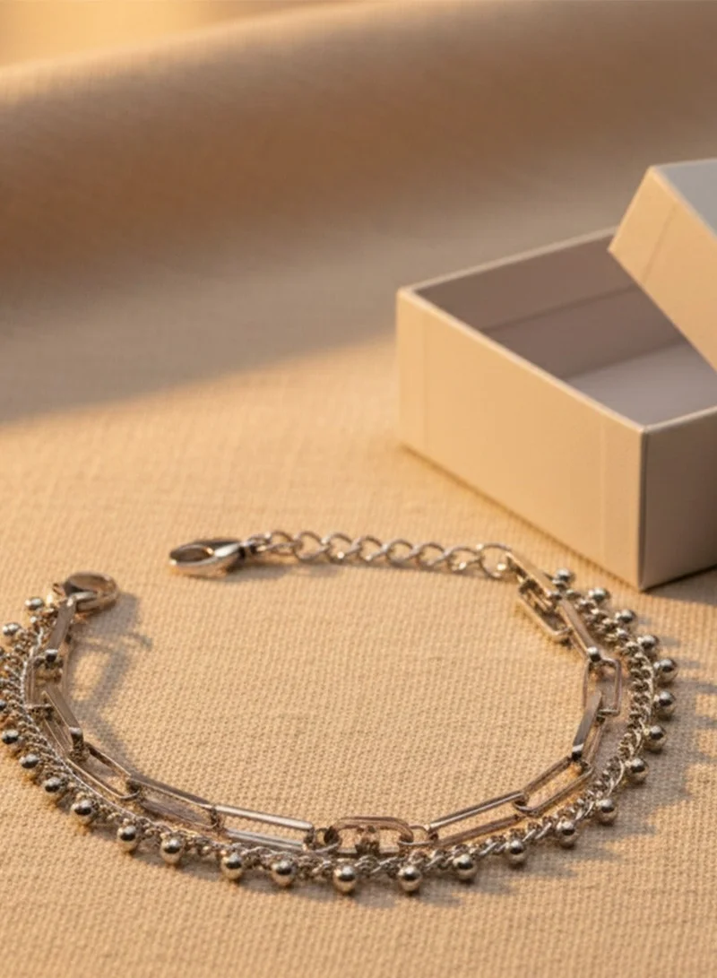 Liu Jo  Liu Jo Vessel Silver Bracelet for Women | Best Price UAE