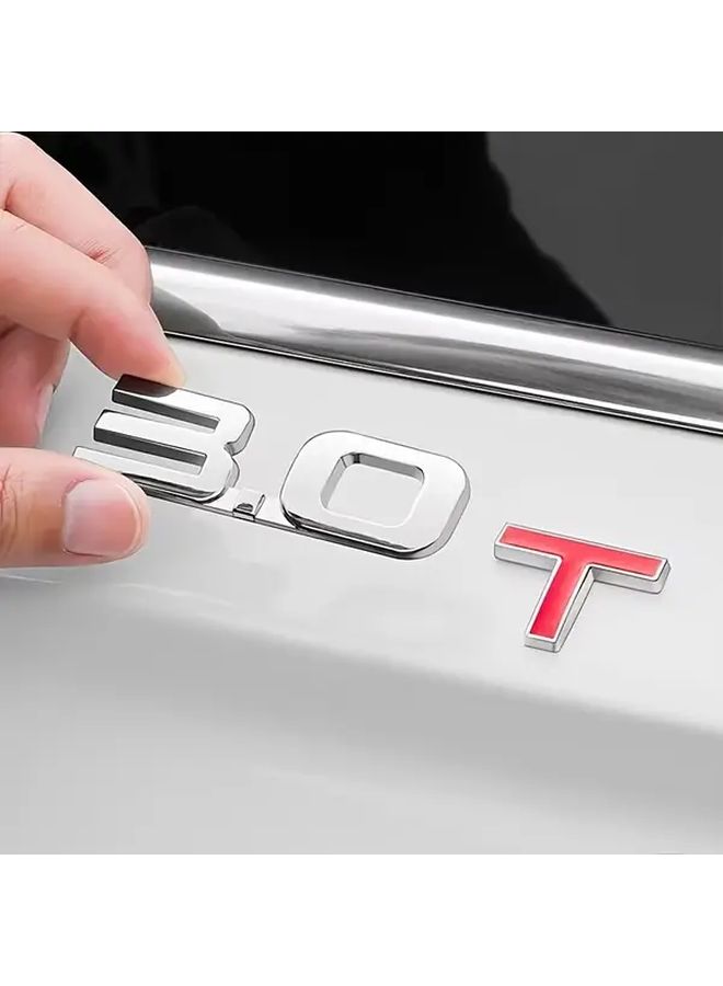 Universal 3D Metal Displacement Car Emblem 1.8 Sticker High End Styling - Image 5
