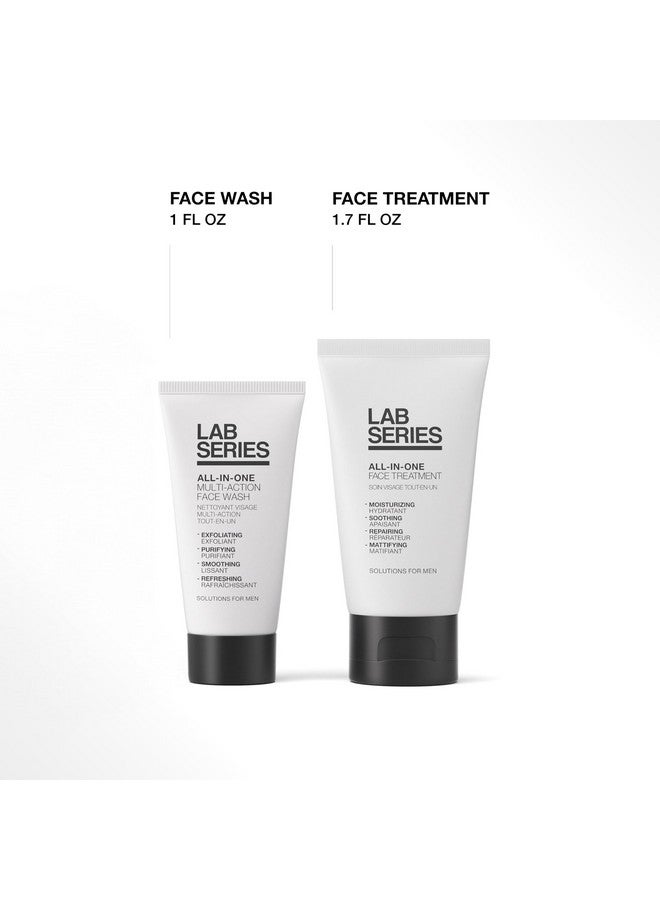 لاب سيريز مجموعة العناية بالبشرة للرجال من سلسلة لاب - روتين أساسي للعناية بالبشرة يتضمن غسول وجه للرجال - مرطب وجه للرجال - Image 3