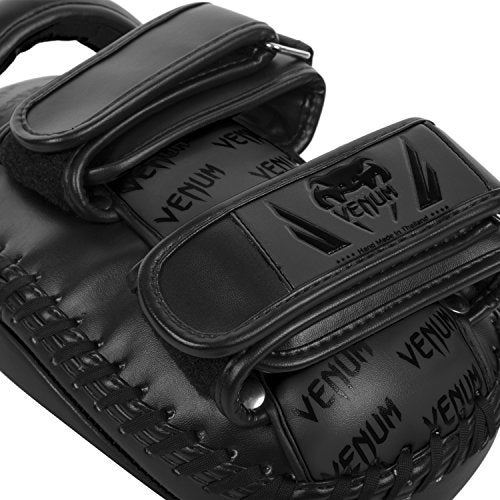 Venum Skintex Leather Light Kick Pad, Matte/Black - Image 3