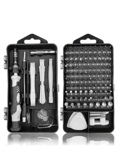 Generic Latest PC Repair Screwdriver Set, 115 in 1 Professional Precision Screwdriver Set, Multi-Function Magnetic Repair Computer Tool Kit For Mobiles/Tablets/Glasses/Laptop/PC Gray  - Image 1