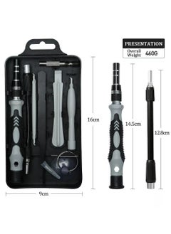 Generic Latest PC Repair Screwdriver Set, 115 in 1 Professional Precision Screwdriver Set, Multi-Function Magnetic Repair Computer Tool Kit For Mobiles/Tablets/Glasses/Laptop/PC Gray  - Image 4