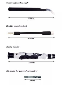 Generic Latest PC Repair Screwdriver Set, 115 in 1 Professional Precision Screwdriver Set, Multi-Function Magnetic Repair Computer Tool Kit For Mobiles/Tablets/Glasses/Laptop/PC Gray  - Image 5