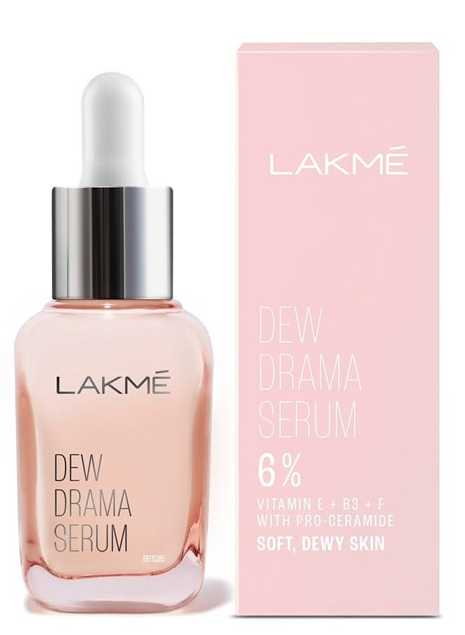 لاكمي مصل لاكمي 6% فيتامين E نياسيناميد فيتامين F وبرو سيراميد ديو دراما لتحسين حاجز البشرة والبشرة الندية المشعة 30 مل - Image 1