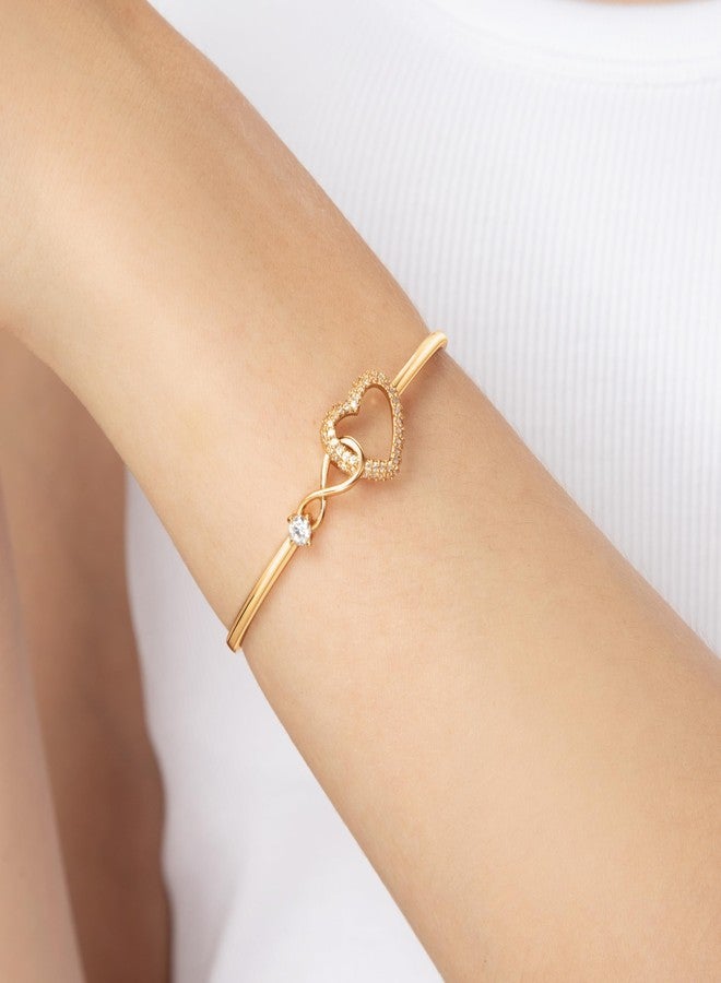 Larvincy To My Daughter Bracelet From Mom & Dad With Heartfelt Message & Elegant Box, Jewelry Gift For Women From Mother Father On Graduation, Birthday, Wedding, Christmas & More - Image 5