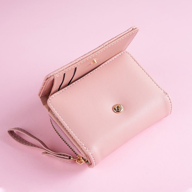 Multifunctional Solid Color PU Leather Wallet, RFID Blocking Design Portable Daily Storage Purse for Cards Cash Coin Business Use - Image 2