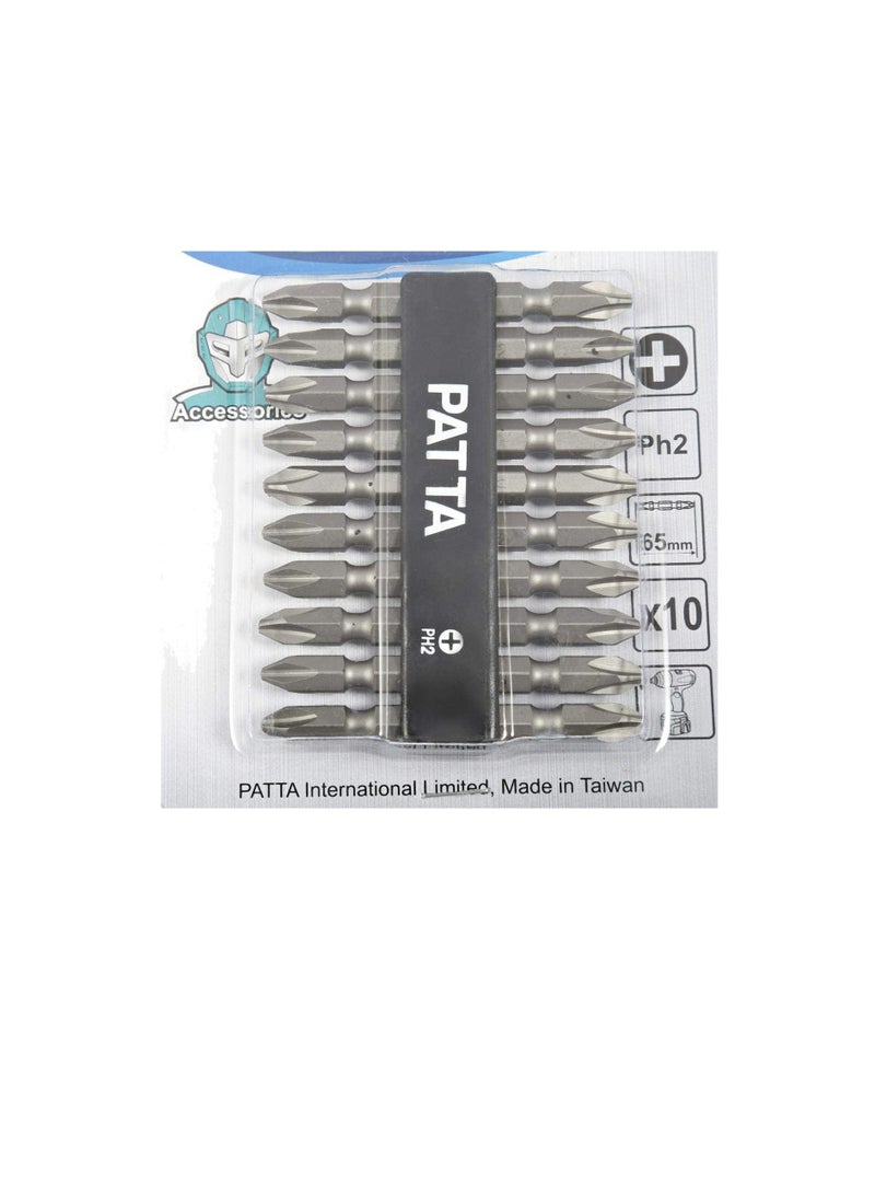 Patta Screwdriver Bit Set 10 Pieces - Image 3