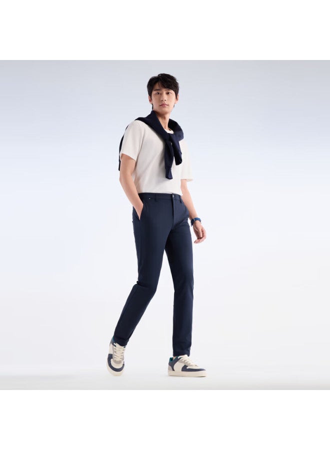 Joeone Men's Casual Pants Men's Summer Thin Elastic Business Pants Men - Image 1