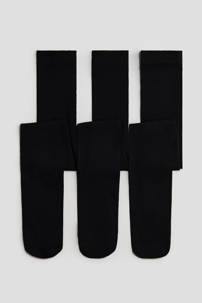 H&M 3-pack tights