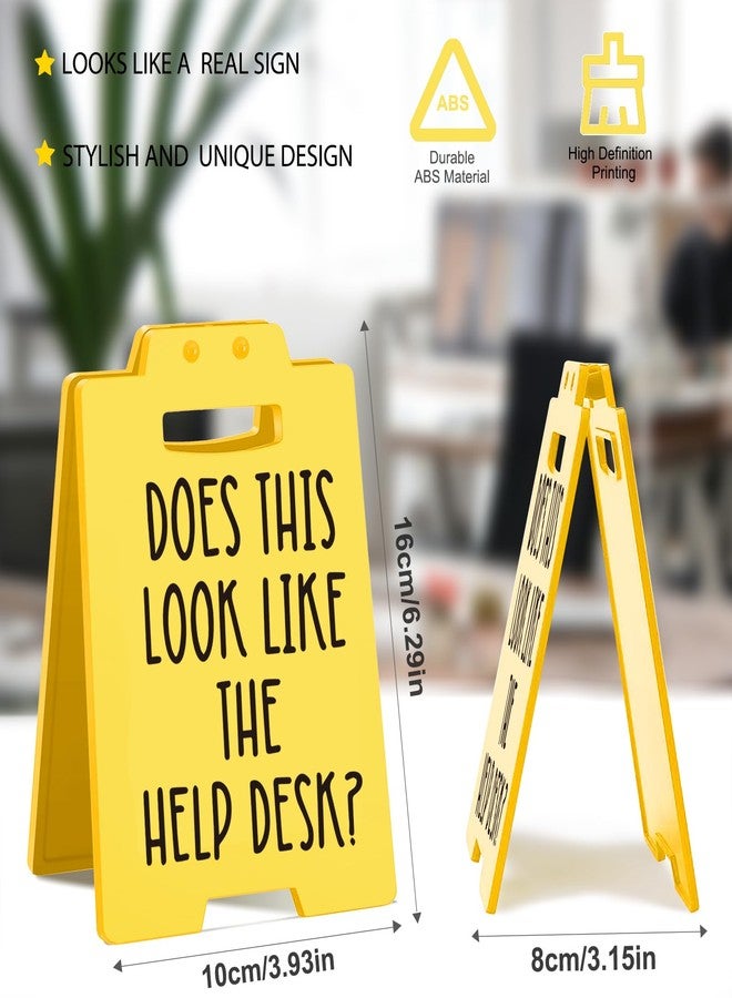MAMAGIFTREE لافتة مكتبية مضحكة - ديكور ساخر للمكتب لزميل العمل، أو المدير، أو الموظف - هدية طريفة لأعياد الميلاد، أو الكريسماس، أو تبادل الهدايا - Image 4