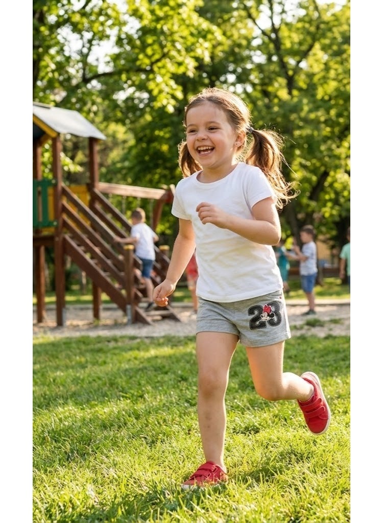 ميني ماوس ديزني جونيور ميني ماوس فتاة السراويل القصيرة100%قطن - Image 3