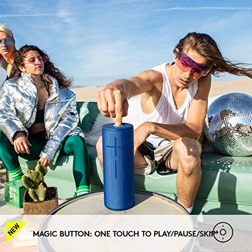 Ultimate Ears MEGABOOM 3 Portable Wireless Bluetooth Speaker (Powerful Sound + Thundering Bass, Bluetooth, Magic Button, Waterproof, Battery 20 Hours) - Lagoon Blue - Image 5