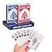 Fanwer Playing Cards Large Print for Adults 2 Pack Large Print Playing Cards for Seniors Vision Impaired Low Vision Crowd for Blackjack Euchre Canasta Card Game - Image 3