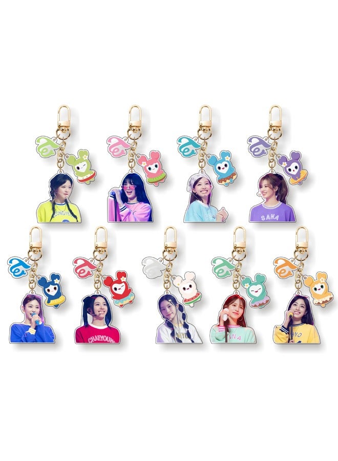 NIBEMINENT TWICE Acrylic Keychain Bag Pendant  - Image 2