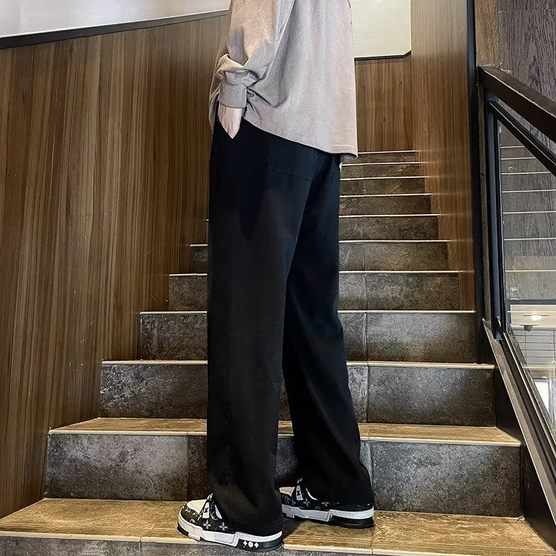 Unisex Classic Denim Jeans Loose Fit Daily Outdoor Wear - Image 1