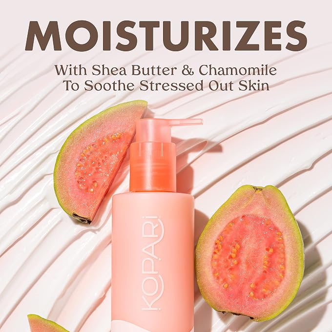 Kopari Guava Hydrating Body Milk Lotion with Shea Butter & Chamomile | Coconut-Oil Infused, Ultra-Hydrating, Light-Weight Lotion that Absorbs Quickly | Notes of Guava, Tropical Mango, and Sweet Nectar | - Image 2