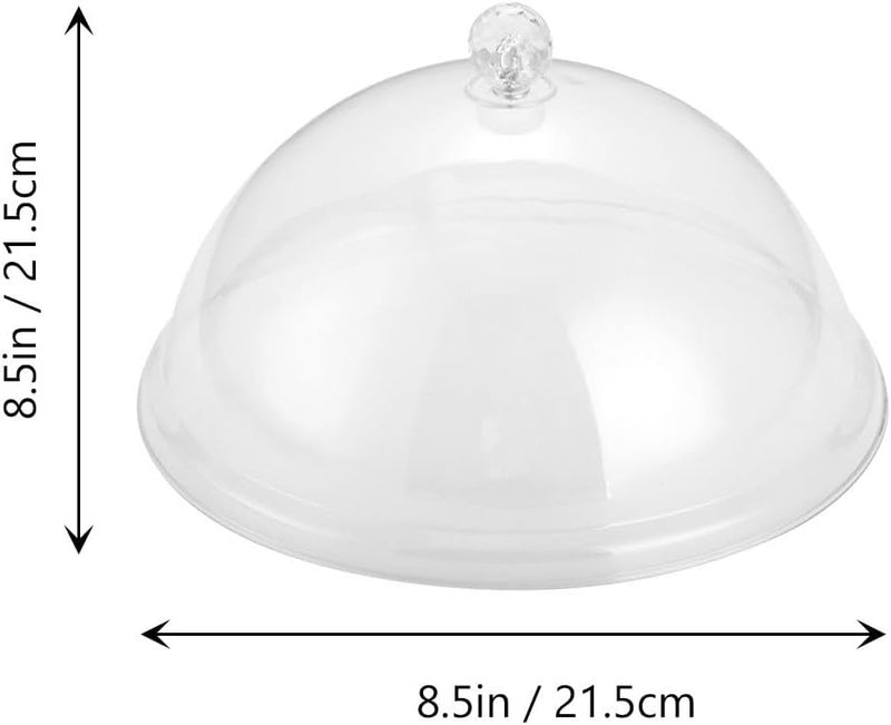 Food Fresh-keeping Cover 21.5x12cm Food Protective Lid for Plates and Bowls Dustproof Storage Dome for Kitchen and Dining Use - Image 2