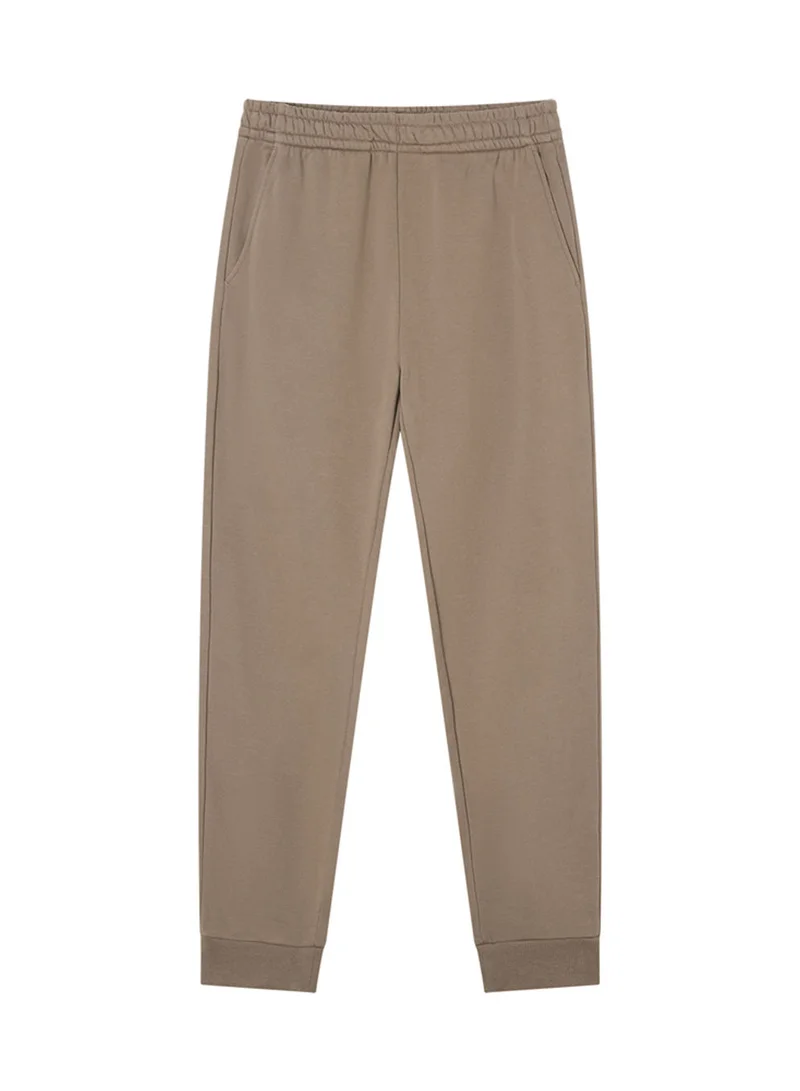 Men’s Slim Taper French Terry Jogger with Elastic Waist