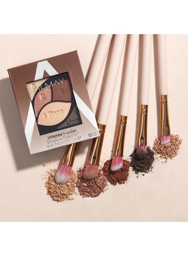 Almay Eyeshadow Palette, Longlasting Eye Makeup, Primer Enriched with Antioxidant Vitamin E, Hypoallergenic, 010 Brown Eyes, 0.1 Oz - Image 5