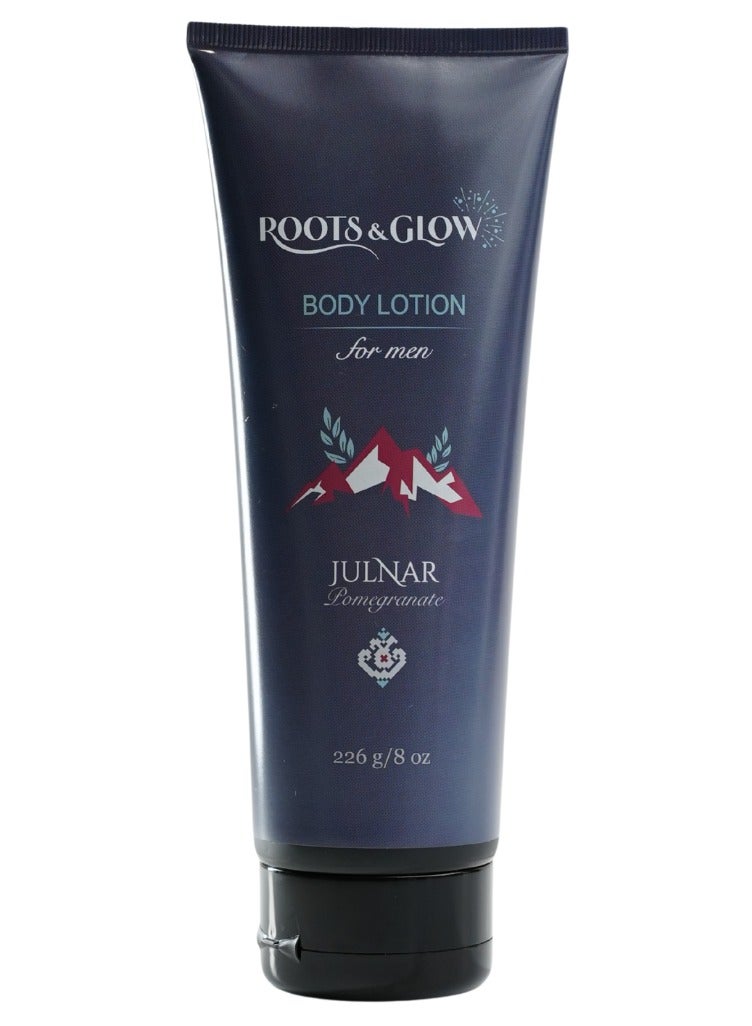 روتس اند جلو لوشن جسم جُلنار للرجال من روتس اند جلو - ترطيب عالي سريع الامتصاص - Image 1