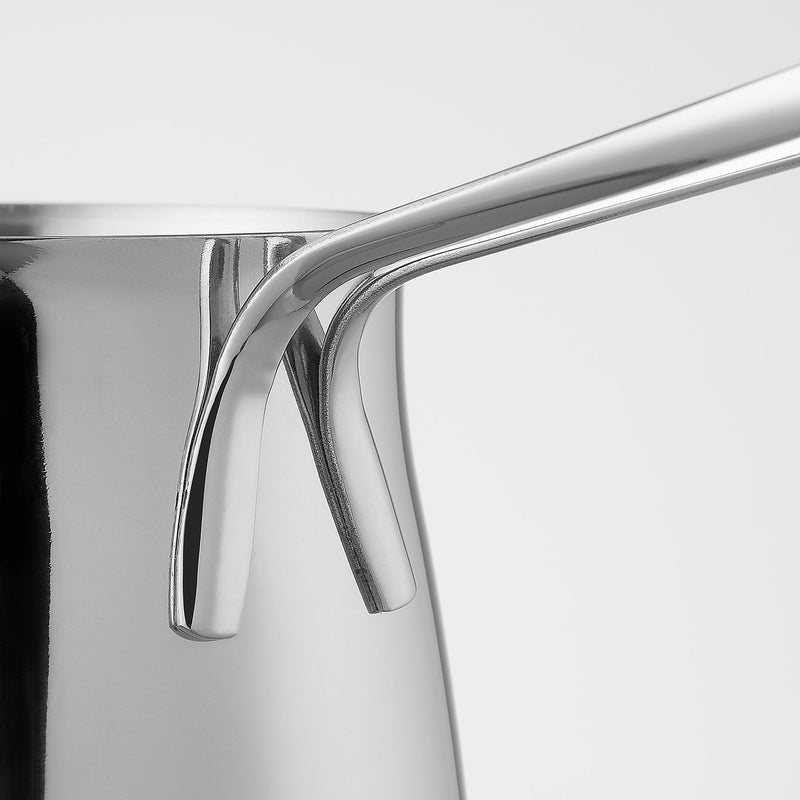 Baitique Turkish Coffee Pot (Cezve), Stainless Steel with Long Handle, 300 ml - Image 4