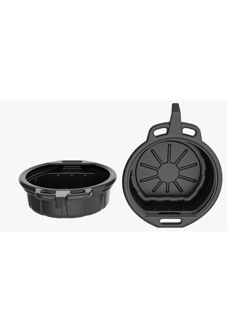 BONAI - BONAI 15L Plastic Oil Drain Pan: Essential Automotive Repair Tool for Engine Oil Changes - Image 1