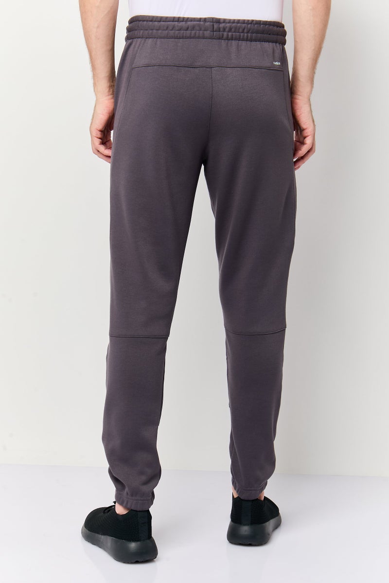 MOTION Men Sportswear Fit Outdoor Sweatpants, Charcoal - Image 4