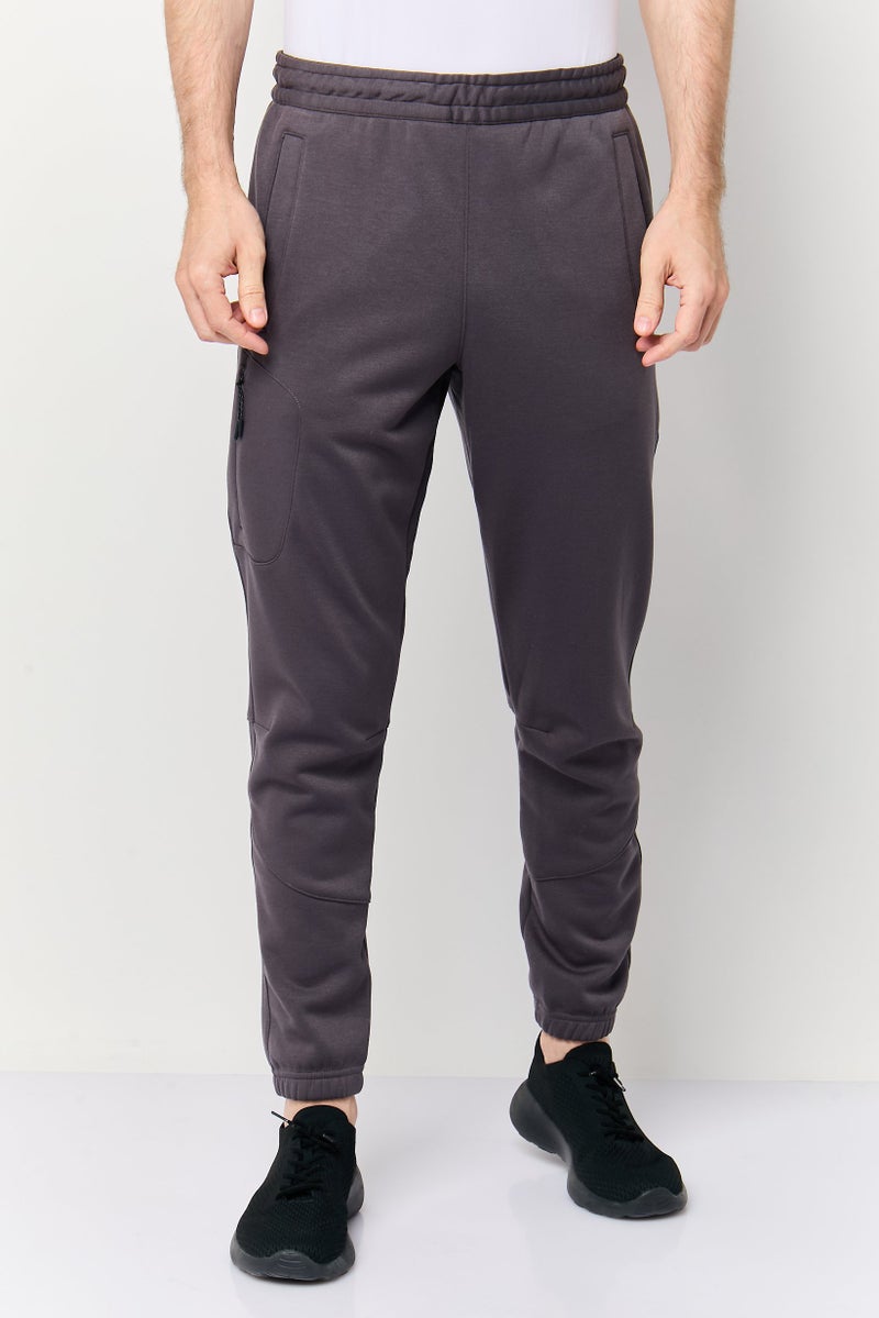 MOTION Men Sportswear Fit Outdoor Sweatpants, Charcoal - Image 1