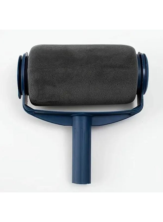 Blue Paint Roller With Tray For Indoor Latex Wall And Ceiling DIY - Image 1