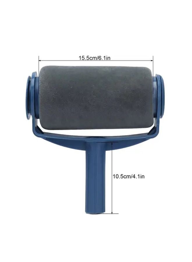 Blue Paint Roller With Tray For Indoor Latex Wall And Ceiling DIY - Image 4