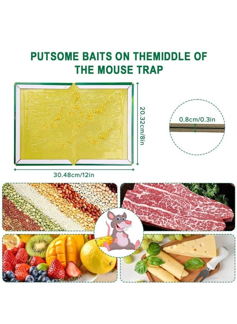 Pest 5-Pack Mouse Rat Glue Trap, Strongly Adhesive Sticky Glue Traps for Mice, Mouse Sticky Traps - Image 2